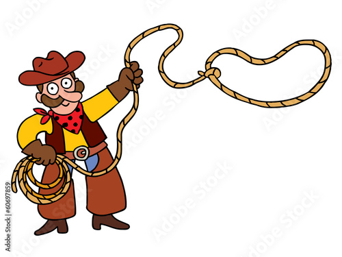 cowboy with lasso