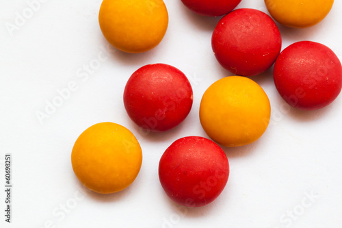 Wallpaper Mural Close up of a pile of colorful chocolate coated candy Torontodigital.ca