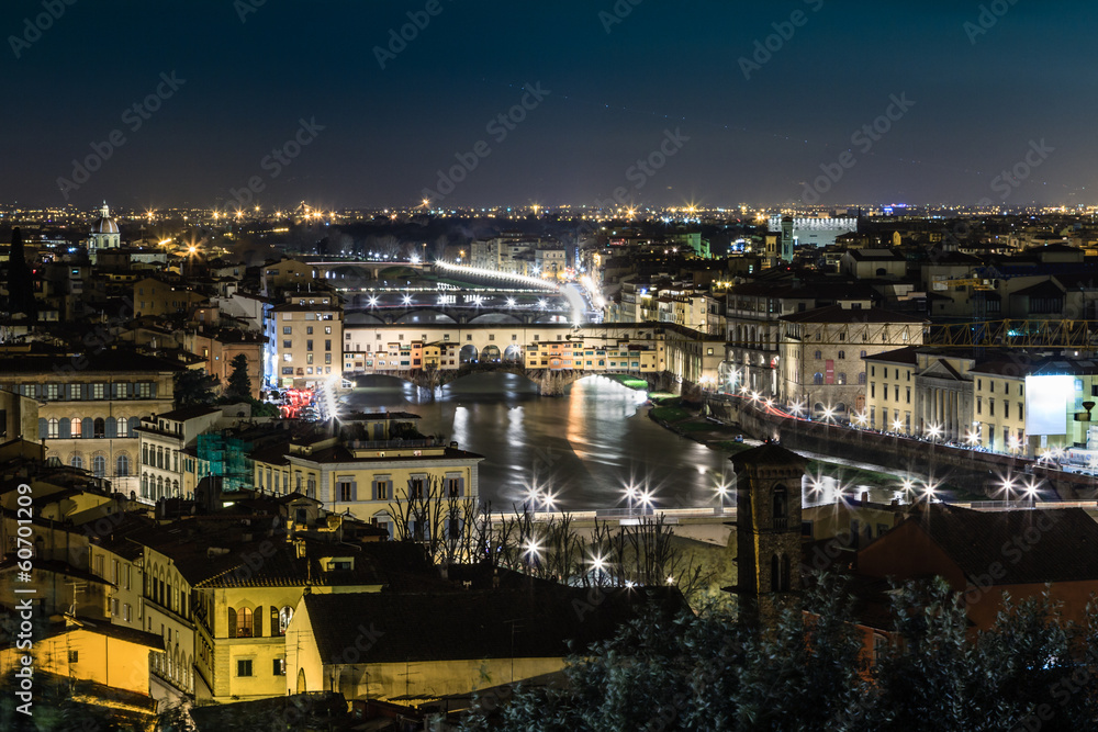 Firenze, Ponte Vecchio di notte Firenze, Ponte Vecchio di notte