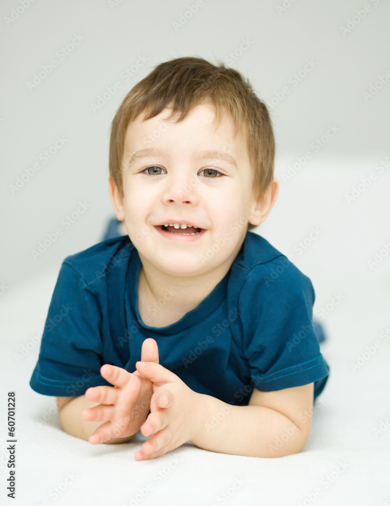 Portrait of a cute little boy Portrait of a cute little boy