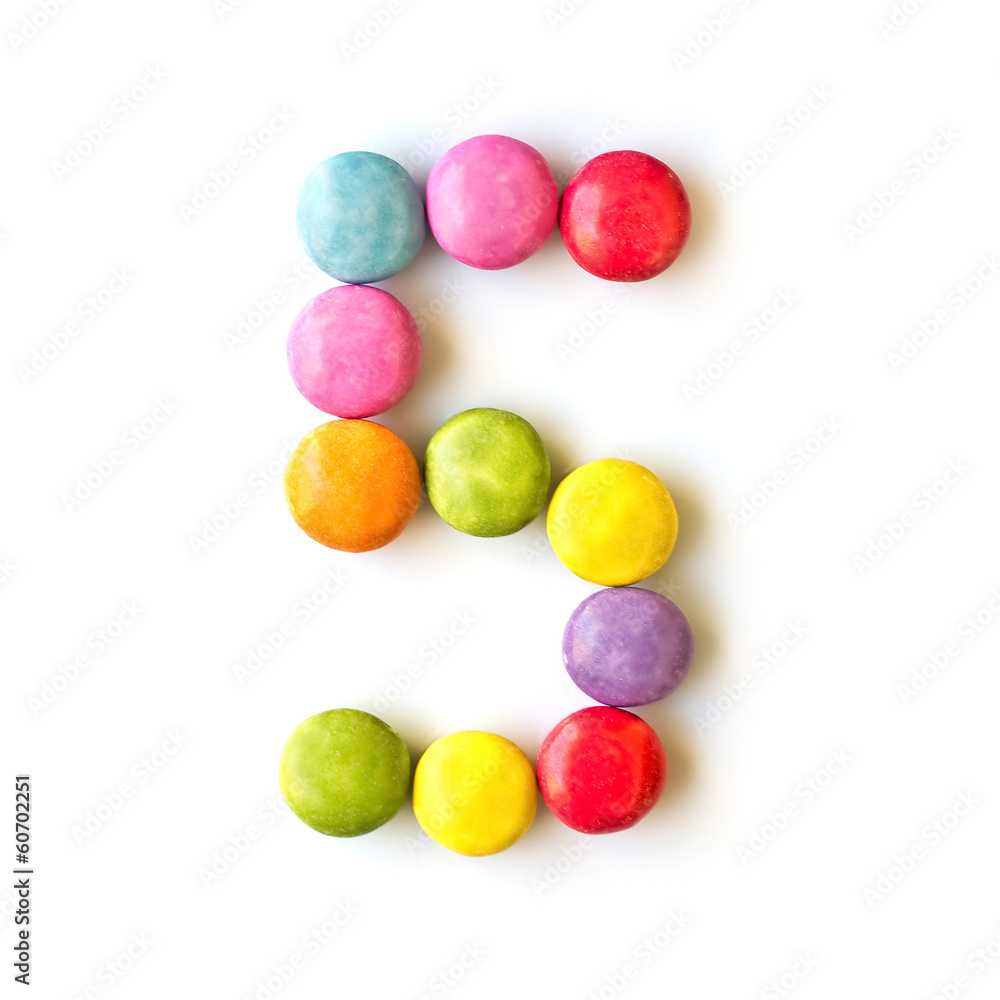 Number five, smarties Number five, smarties
