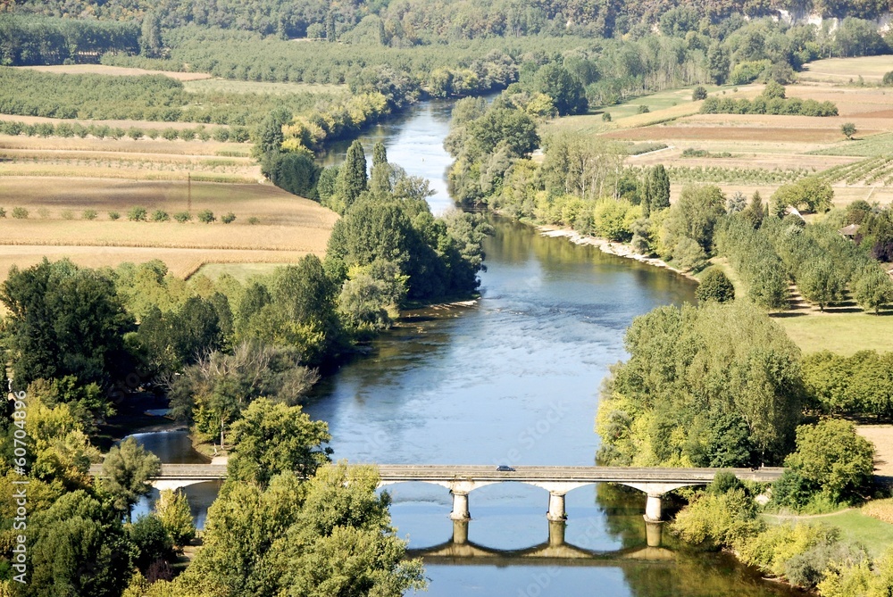 Obraz premium La dordogne à Cénac