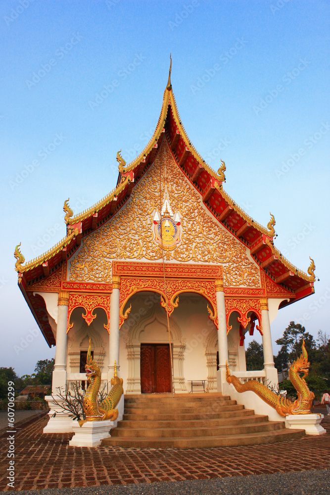Naklejka premium thai temple