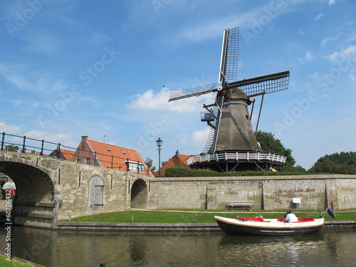 Photography Windmühle von Sloten( Friesland)
