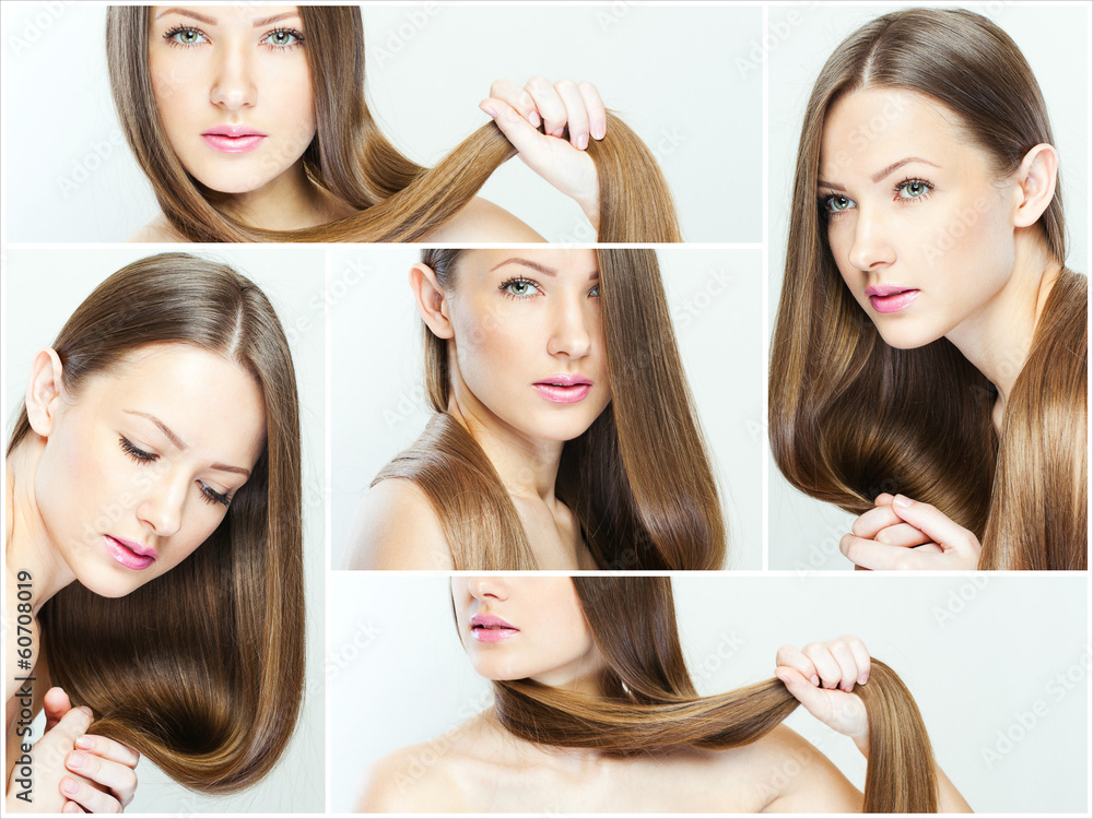 fashion hairstyle collage fashion hairstyle collage