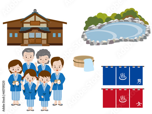 温泉旅行（家族）