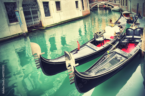 Gondolas in Venice #60710285