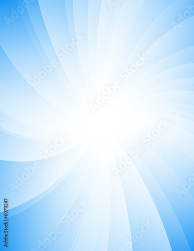 Blue energy. Abstract vector background.