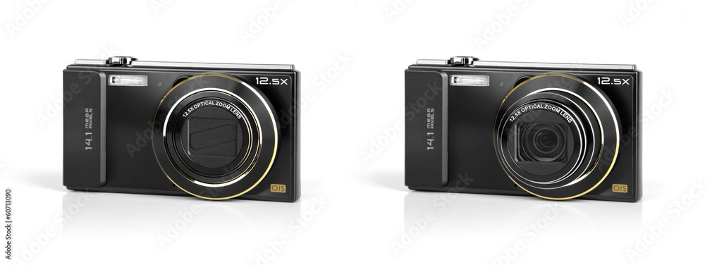 Pocket digital cameras. Pocket digital cameras.