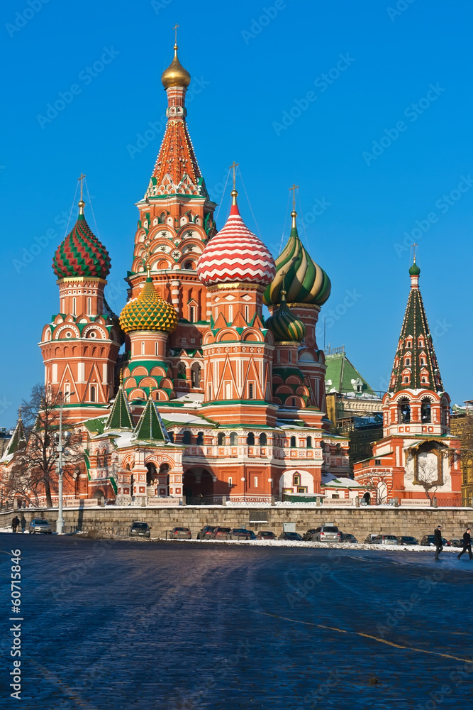 St Basil Cathedral  in Moscow