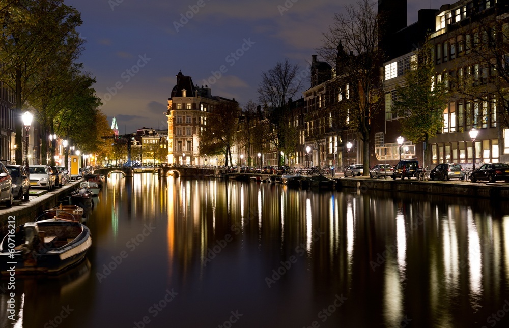 Amsterdam water canal
