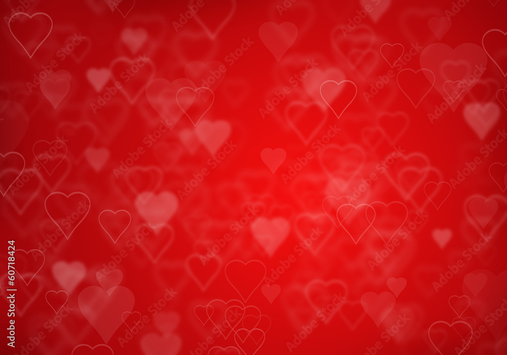 Valentine's day red hearts background Valentine's day red hearts background