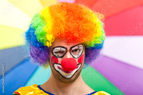 Tablou canvas Funny clown