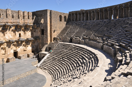 The Roman Theatre in Aspendos photo