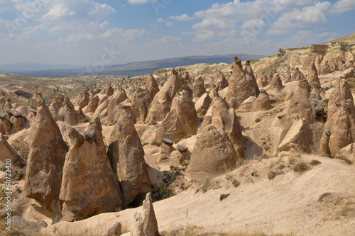 Fairy chimneys in Cappadocia