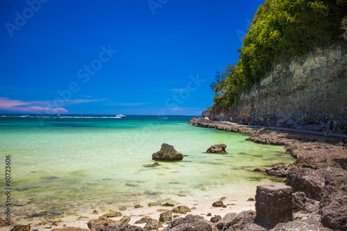 Exotic stunning sea views on the island of Boracay