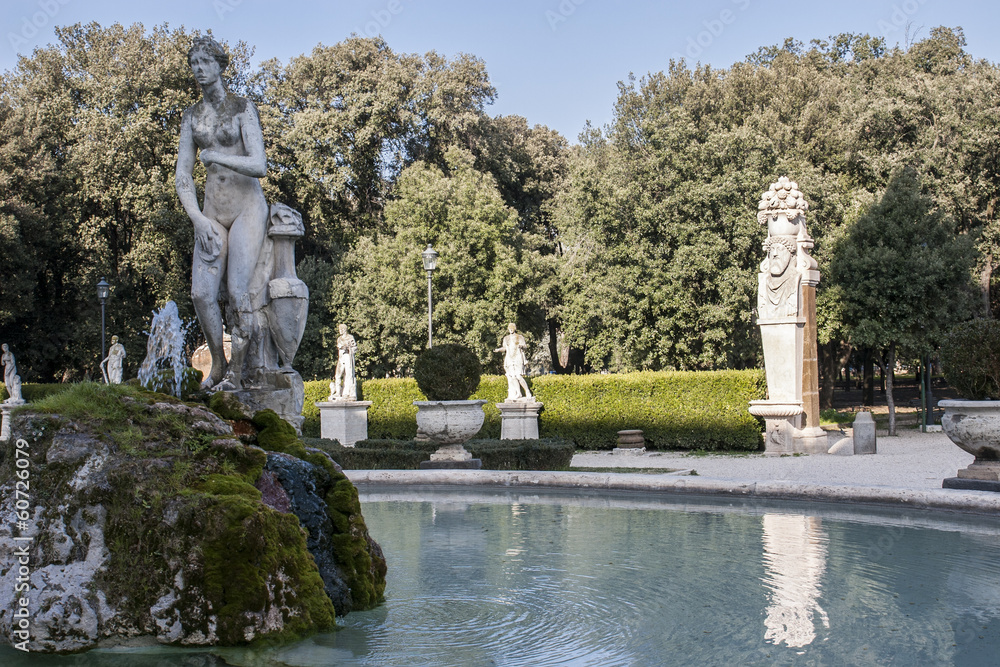 Parco di Villa Borghese Roma