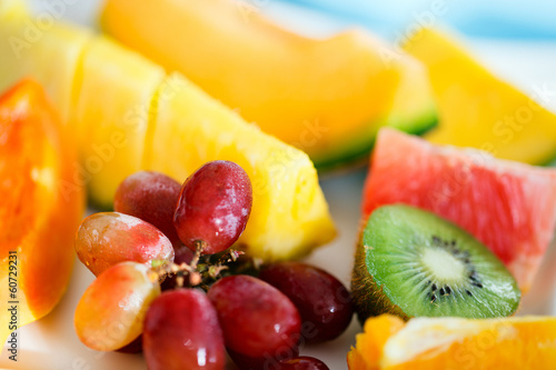 Fresh fruits and berries