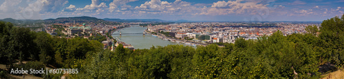 Aerial view of Budapest, Hungary © Matyas Rehak