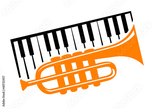Piano and trumpet