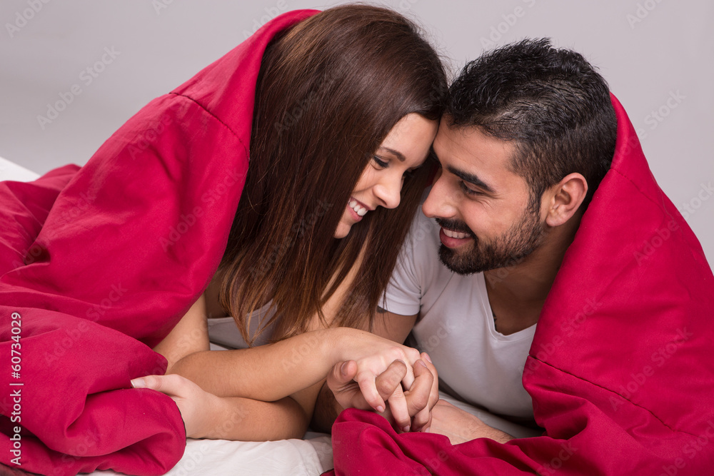Couple in bed Couple in bed