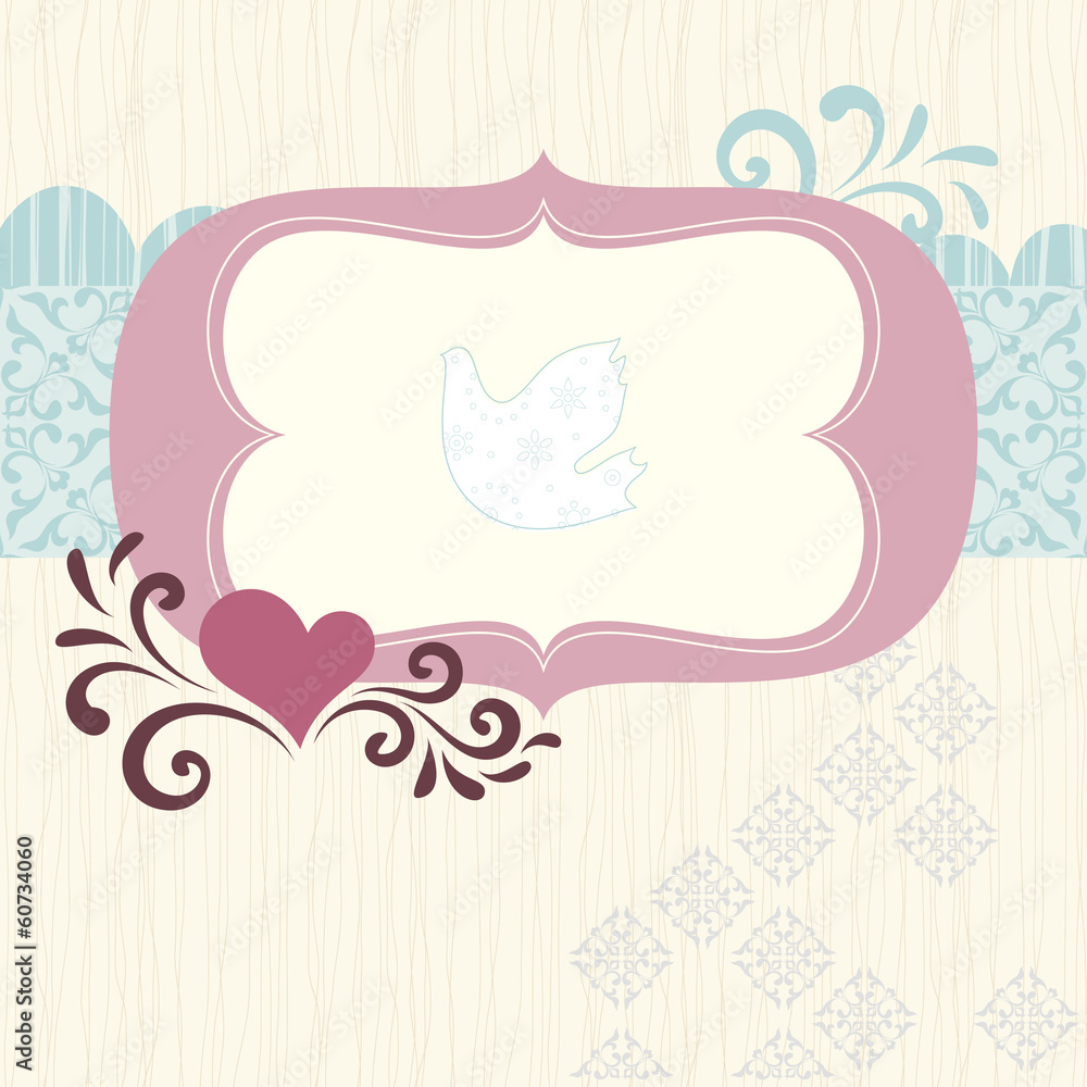 Romantic Dove Banner Romantic Dove Banner