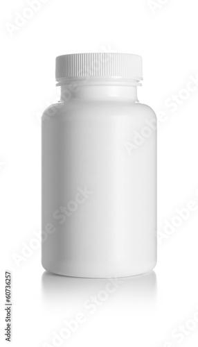 Blank medicine bottle