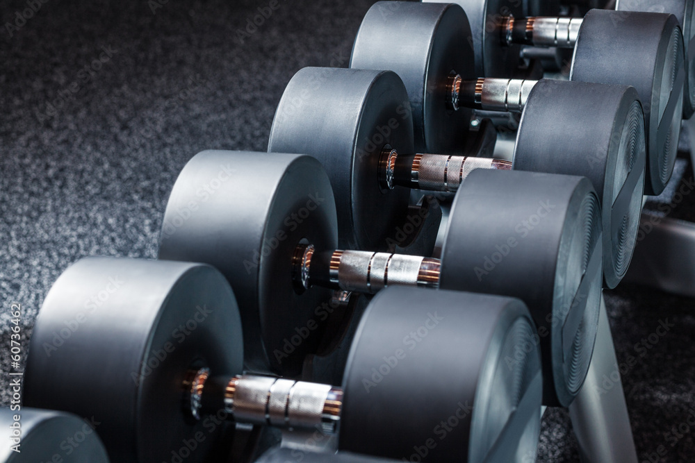 Fototapeta premium Dumbbells