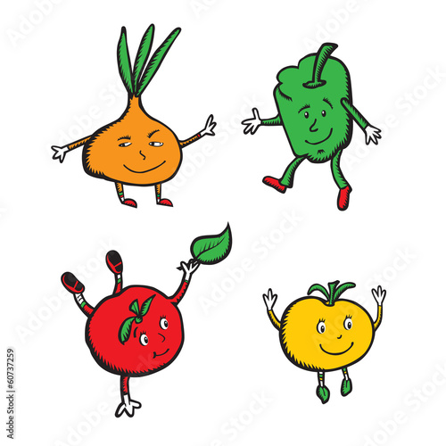 funny vegetables