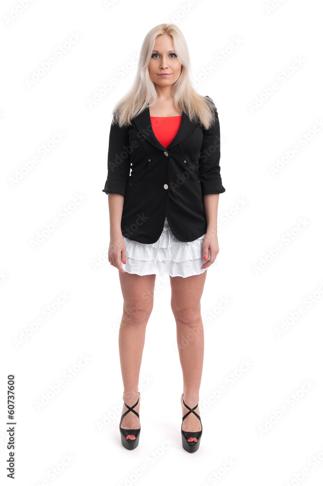 Portrait of beautiful blonde woman Portrait of beautiful blonde woman