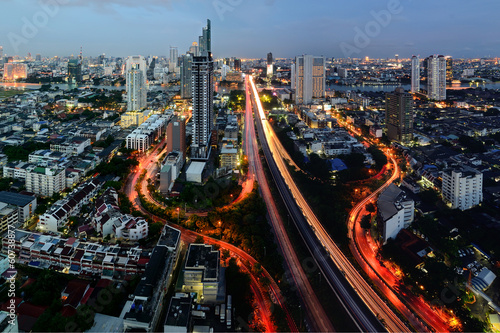 Modern Commercial City (Bangkok) photo