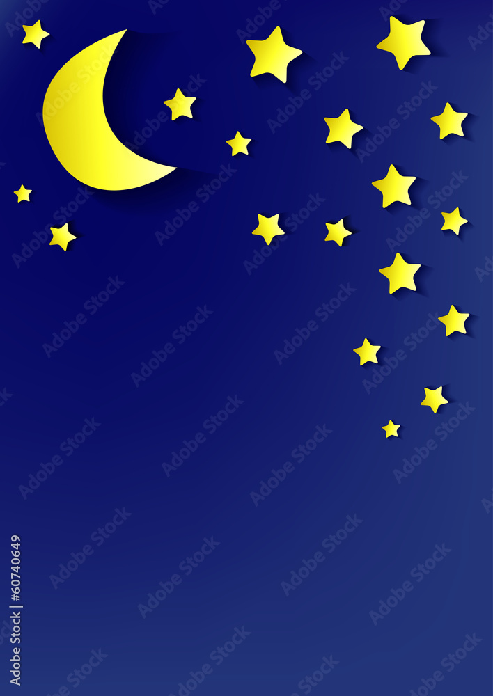 background of stars and moon applique background of stars and moon applique