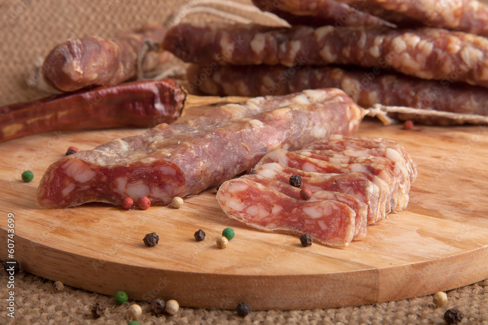 Dried sausages
