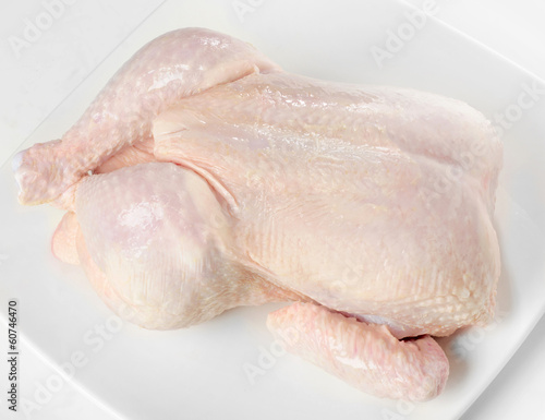 Whole raw chicken