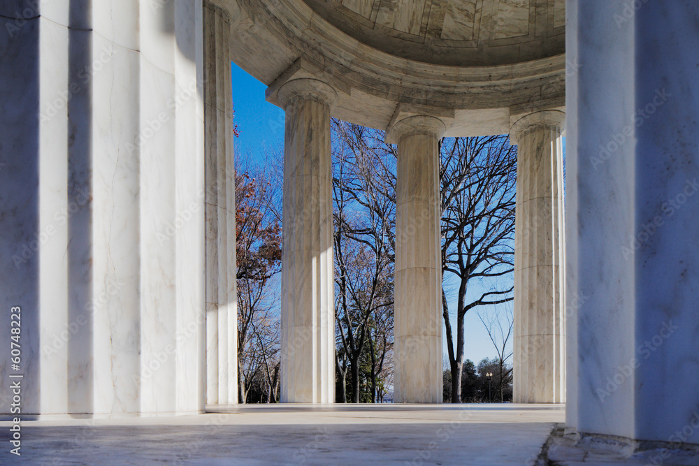 District of Columbia World War I Memorial in Washington DC, USA
