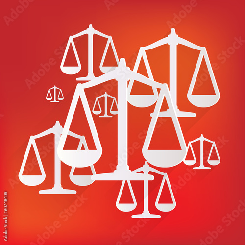 Scales balance icon