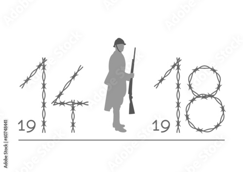 Centenaire guerre 14-18 - barbelé