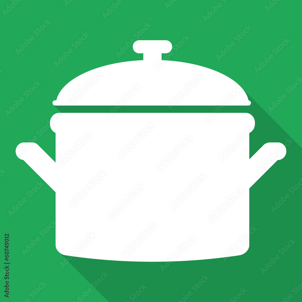 Obraz premium Kitchen pan icon