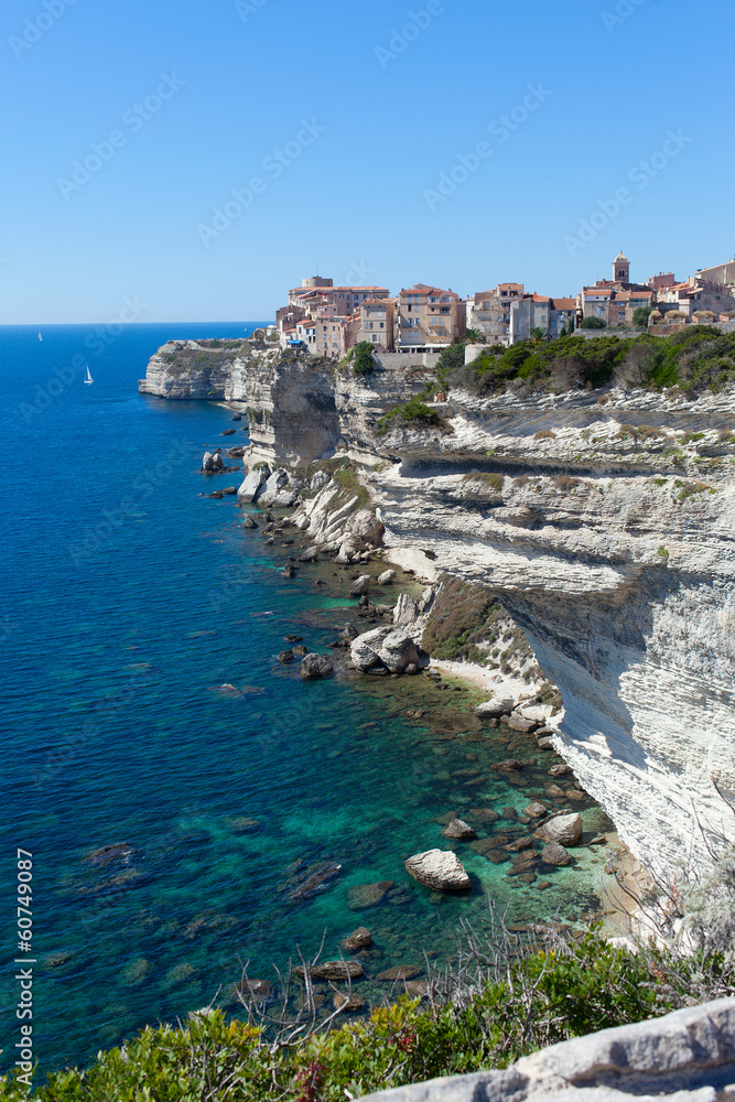 Bonifacio city, Corsica , France.
