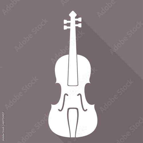 Violin Icon. Music background