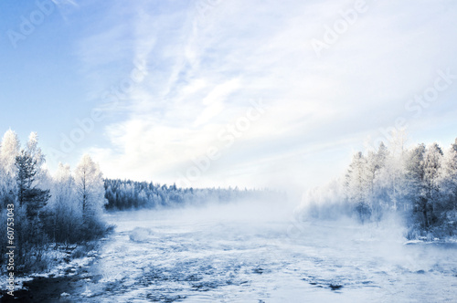 Winter landscape, captured in Finland © mur162