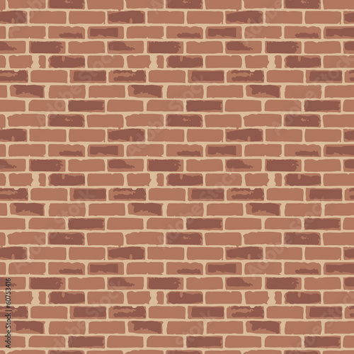 Seamless brick wall.
