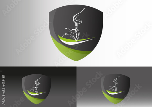Akrobatik Turnen Kunstturnen Logo Vereinslogo
