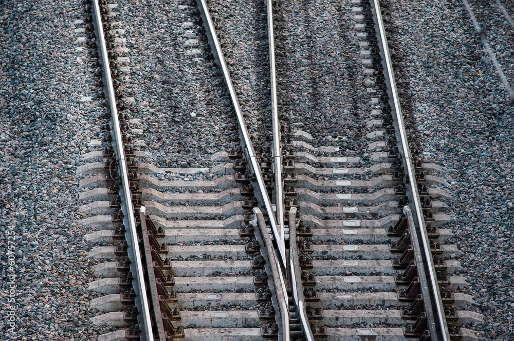Railroad tracks Railroad tracks