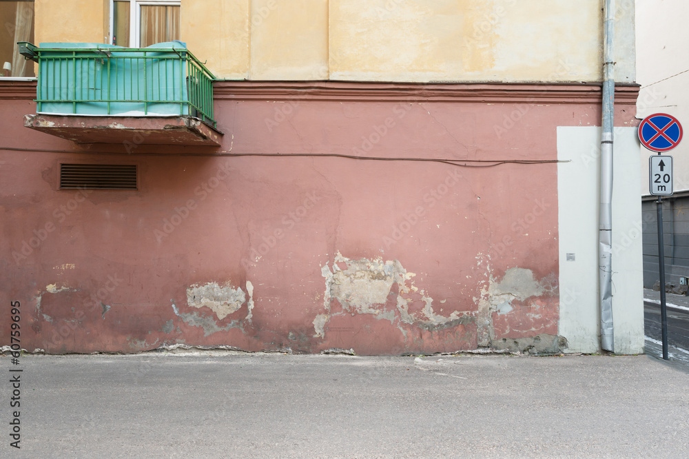 Naklejka premium Wall texture