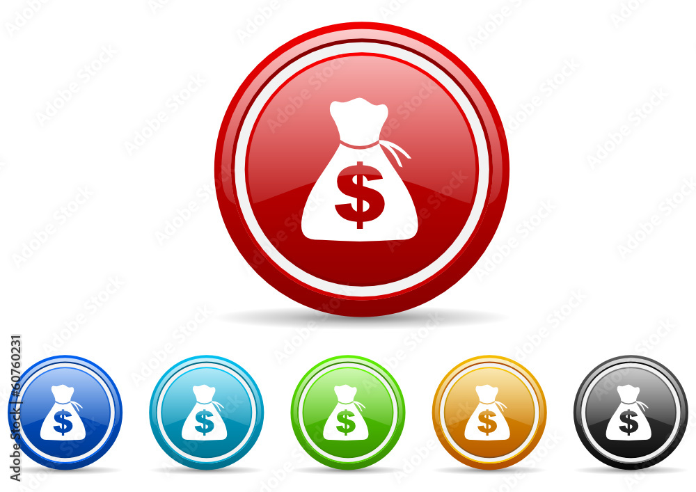 money icon vector set money icon vector set