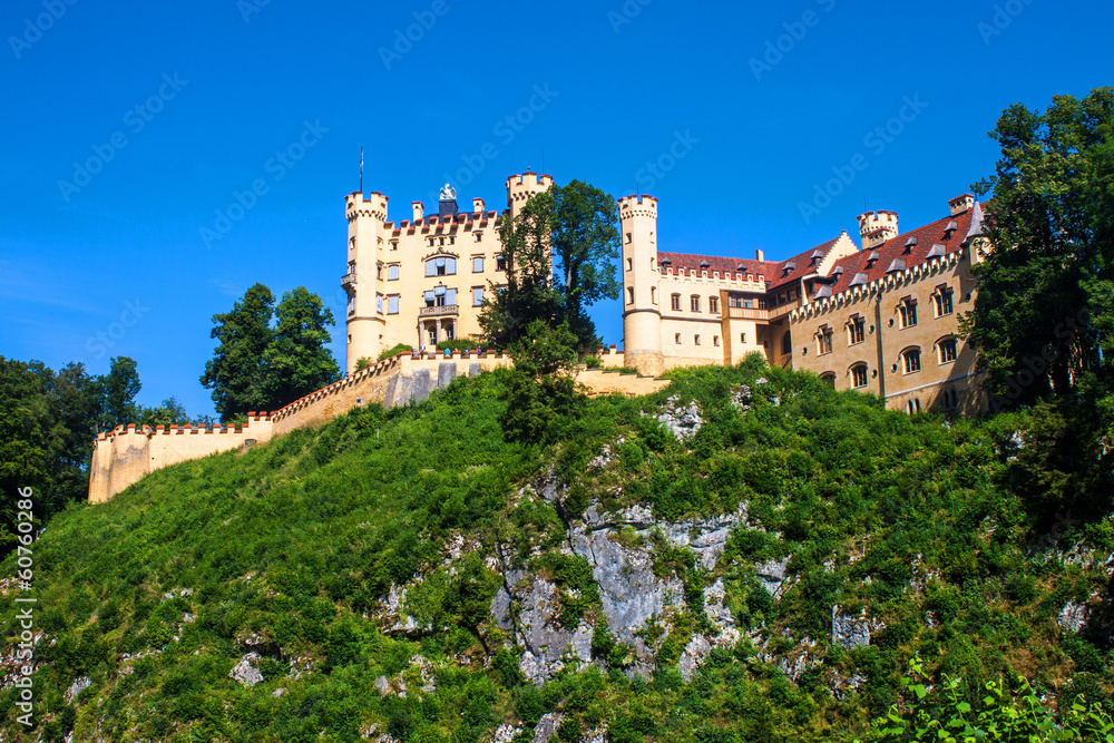 The castle of Hohenschwangau
