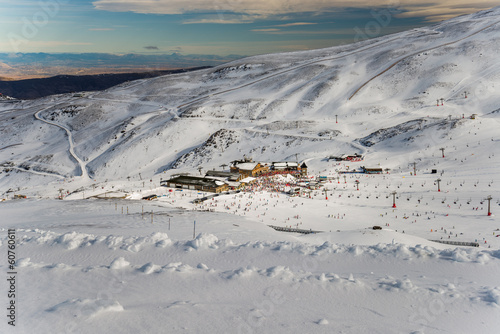 Sierra Nevada winter resort