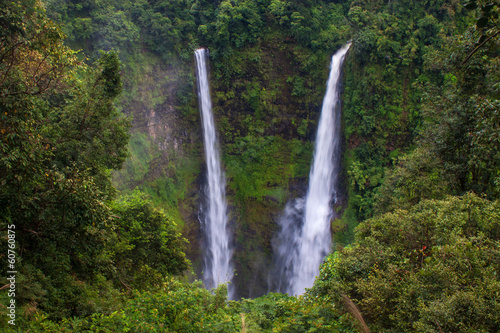 Tad Fan Waterfall in southern Laos