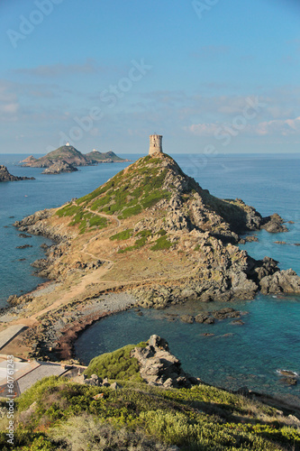 The Sanguinaires Islands, in Corsica (France)